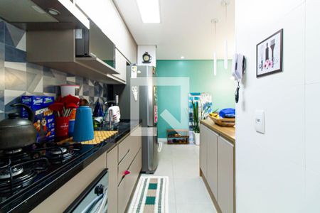 Cozinha de apartamento à venda com 3 quartos, 79m² em Barra Funda, São Paulo