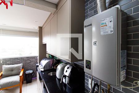 Varanda / Área de Serviço de apartamento à venda com 3 quartos, 79m² em Barra Funda, São Paulo