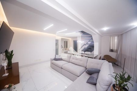 sala de apartamento para alugar com 3 quartos, 210m² em Buritis, Belo Horizonte