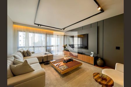 Sala de apartamento à venda com 4 quartos, 168m² em Perdizes, São Paulo