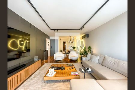 Sala  de apartamento à venda com 4 quartos, 168m² em Perdizes, São Paulo
