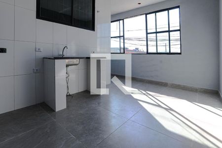 Cozinha de kitnet/studio para alugar com 1 quarto, 45m² em Jundiapeba, Mogi das Cruzes