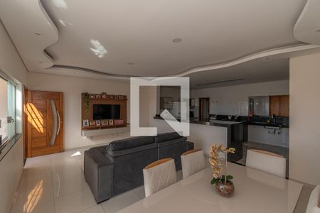 Sala de Estar/Jantar  de casa à venda com 3 quartos, 460m² em Residencial Bordon, Sumaré