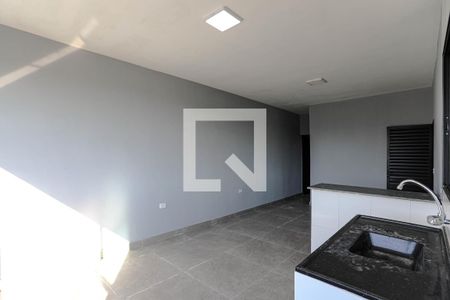 Cozinha de kitnet/studio para alugar com 1 quarto, 45m² em Jundiapeba, Mogi das Cruzes