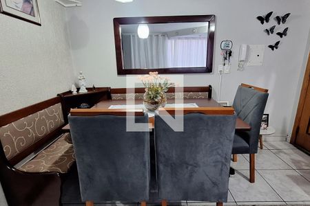 Sala de Jantar de apartamento à venda com 2 quartos, 55m² em Jardim Alvorada, Santo André