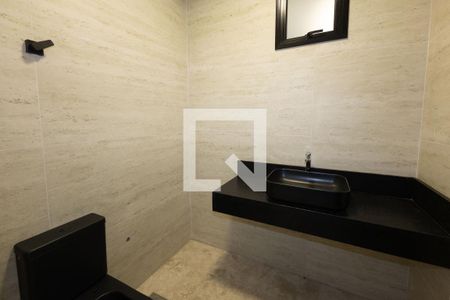 Lavabo da Sala de casa de condomínio à venda com 5 quartos, 560m² em Chácara Silveira Ramos, Nova Lima