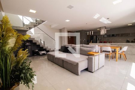 Sala de Tv de casa para alugar com 4 quartos, 350m² em Santa Lúcia, Belo Horizonte