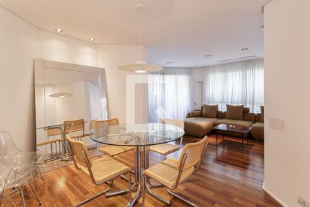 Sala de apartamento para alugar com 2 quartos, 148m² em Vila Nova Conceição, São Paulo