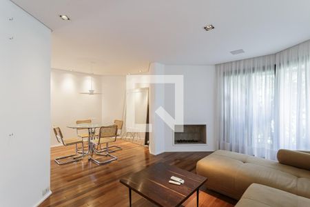 Sala de apartamento para alugar com 2 quartos, 148m² em Vila Nova Conceição, São Paulo
