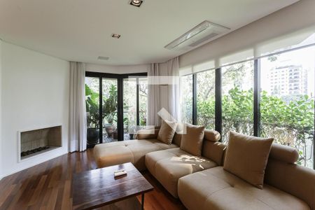 Sala de apartamento para alugar com 2 quartos, 148m² em Vila Nova Conceição, São Paulo
