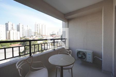Varanda de kitnet/studio para alugar com 1 quarto, 29m² em Ipiranga, São Paulo