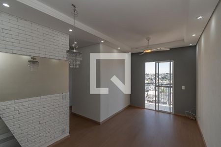 Sala de Estar/Jantar de apartamento para alugar com 3 quartos, 67m² em Loteamento Residencial Viva Vista, Sumaré