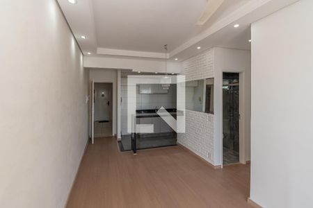 Sala de Estar/Jantar de apartamento para alugar com 3 quartos, 67m² em Loteamento Residencial Viva Vista, Sumaré