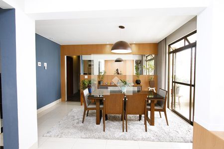 Sala de Jantar de apartamento à venda com 4 quartos, 168m² em Buritis, Belo Horizonte