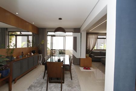 Sala de Jantar de apartamento à venda com 4 quartos, 168m² em Buritis, Belo Horizonte