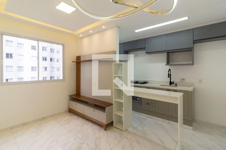 Sala de apartamento para alugar com 2 quartos, 40m² em Usina Piratininga, São Paulo