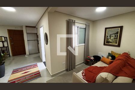 Sala - Sala de Jantar  de apartamento para alugar com 2 quartos, 61m² em Jardim Paraiso, Santo André