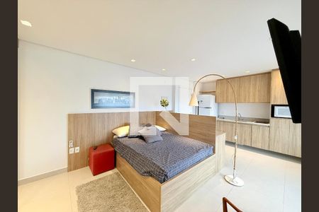 Quarto  de kitnet/studio para alugar com 1 quarto, 38m² em Campo Belo, São Paulo