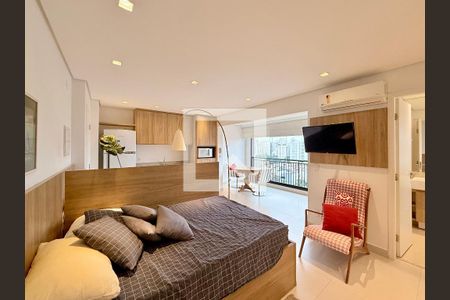 Quarto  de kitnet/studio à venda com 1 quarto, 38m² em Campo Belo, São Paulo