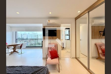 Quarto  de kitnet/studio para alugar com 1 quarto, 38m² em Campo Belo, São Paulo