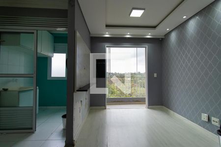 Sala de apartamento para alugar com 2 quartos, 47m² em Chácara Granja Velha, Cotia