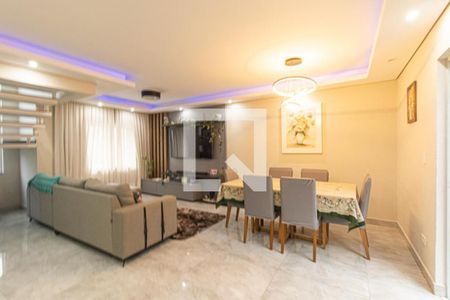 Sala de casa de condomínio à venda com 3 quartos, 140m² em Umbará, Curitiba