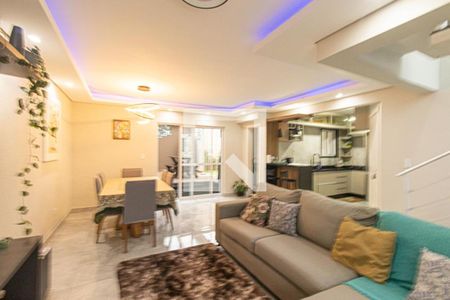 Sala de casa de condomínio à venda com 3 quartos, 140m² em Umbará, Curitiba