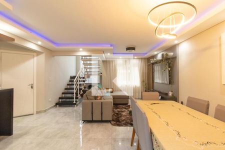 Sala de casa de condomínio à venda com 3 quartos, 140m² em Umbará, Curitiba