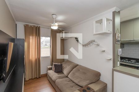 Sala de Estar/Jantar  de apartamento à venda com 2 quartos, 67m² em Chacara Santa Antonieta (nova Veneza), Sumaré