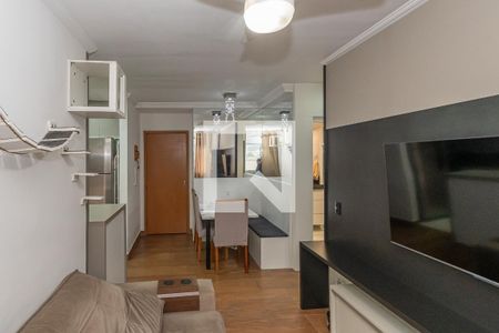 Sala de Estar/Jantar  de apartamento à venda com 2 quartos, 67m² em Chacara Santa Antonieta (nova Veneza), Sumaré