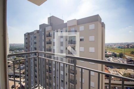 Varanda da Sala de apartamento para alugar com 2 quartos, 43m² em Ibiti, Sorocaba