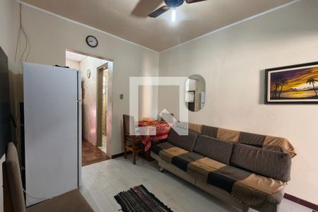 Sala de kitnet/studio para alugar com 1 quarto, 32m² em Jardim Imperador, Praia Grande