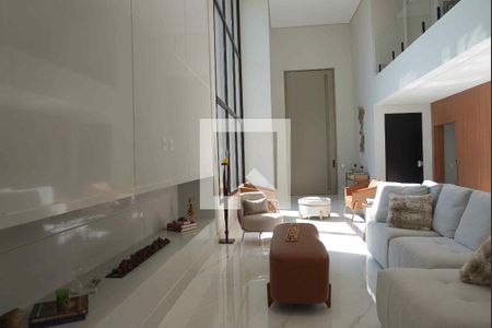 Sala de estar de casa de condomínio à venda com 3 quartos, 430m² em Colinas da Anhanguera, Santana de Parnaíba
