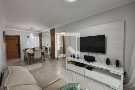 Sala  de apartamento para alugar com 2 quartos, 125m² em Aviação, Praia Grande