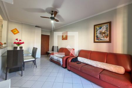 Sala de apartamento para alugar com 1 quarto, 62m² em Canto do Forte, Praia Grande