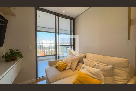 Sala de apartamento para alugar com 2 quartos, 58m² em Chácara Santo Antônio (zona Sul), São Paulo
