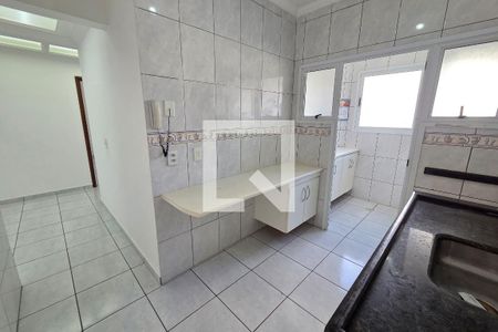 Cozinha de apartamento para alugar com 3 quartos, 78m² em Canto do Forte, Praia Grande
