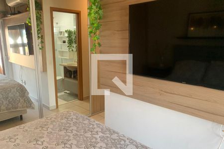 Suite 1 de apartamento para alugar com 2 quartos, 77m² em Gonzaga, Santos