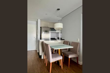 Sala de Jantar de apartamento à venda com 2 quartos, 57m² em Parque das Nações, Santo André