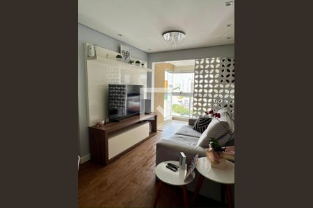 Sala de apartamento à venda com 2 quartos, 57m² em Parque das Nações, Santo André
