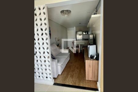 Sala de apartamento à venda com 2 quartos, 57m² em Parque das Nações, Santo André