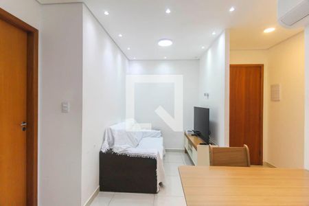 Sala/Cozinha de apartamento para alugar com 1 quarto, 34m² em Parque São Lucas, São Paulo