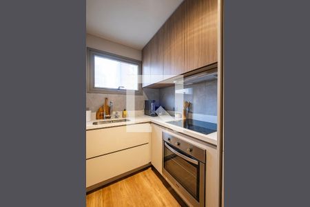 Sala/Cozinha de apartamento para alugar com 1 quarto, 45m² em Pinheiros, São Paulo