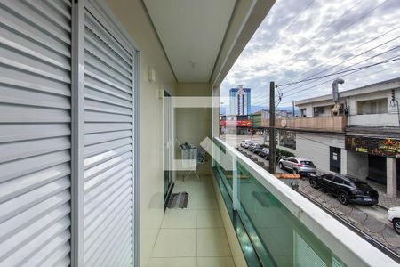 Sacada de casa de condomínio para alugar com 2 quartos, 50m² em Vila Caiçara, Praia Grande