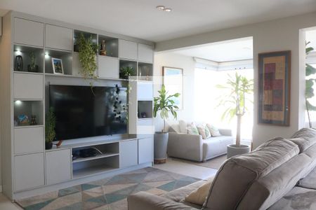 Sala de apartamento à venda com 3 quartos, 134m² em Vila Anastácio, São Paulo