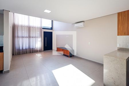Sala de casa de condomínio para alugar com 3 quartos, 100m² em Jardim Montreal Residence, Indaiatuba