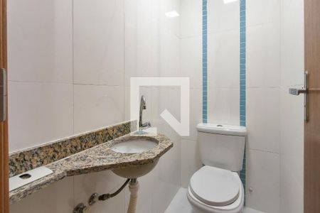 Banheiro de apartamento para alugar com 3 quartos, 117m² em Vila Caiçara, Praia Grande