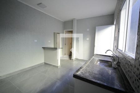 Sala/Cozinha  de casa para alugar com 1 quarto, 45m² em Jardim Maria Cecilia, São Bernardo do Campo