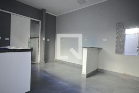 Sala/Cozinha  de casa para alugar com 1 quarto, 45m² em Jardim Maria Cecilia, São Bernardo do Campo