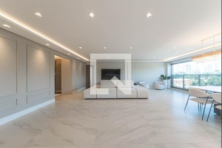 Sala de apartamento à venda com 2 quartos, 168m² em Campo Belo, São Paulo